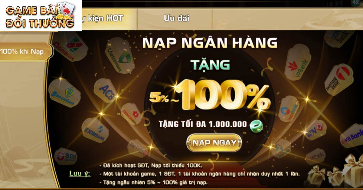 Tổng Hợp Khuyến Mãi Game Bài Đổi Thưởng Hấp Dẫn Nhất 1 Tìm hiểu về khuyến mãi Game bài đổi thưởng