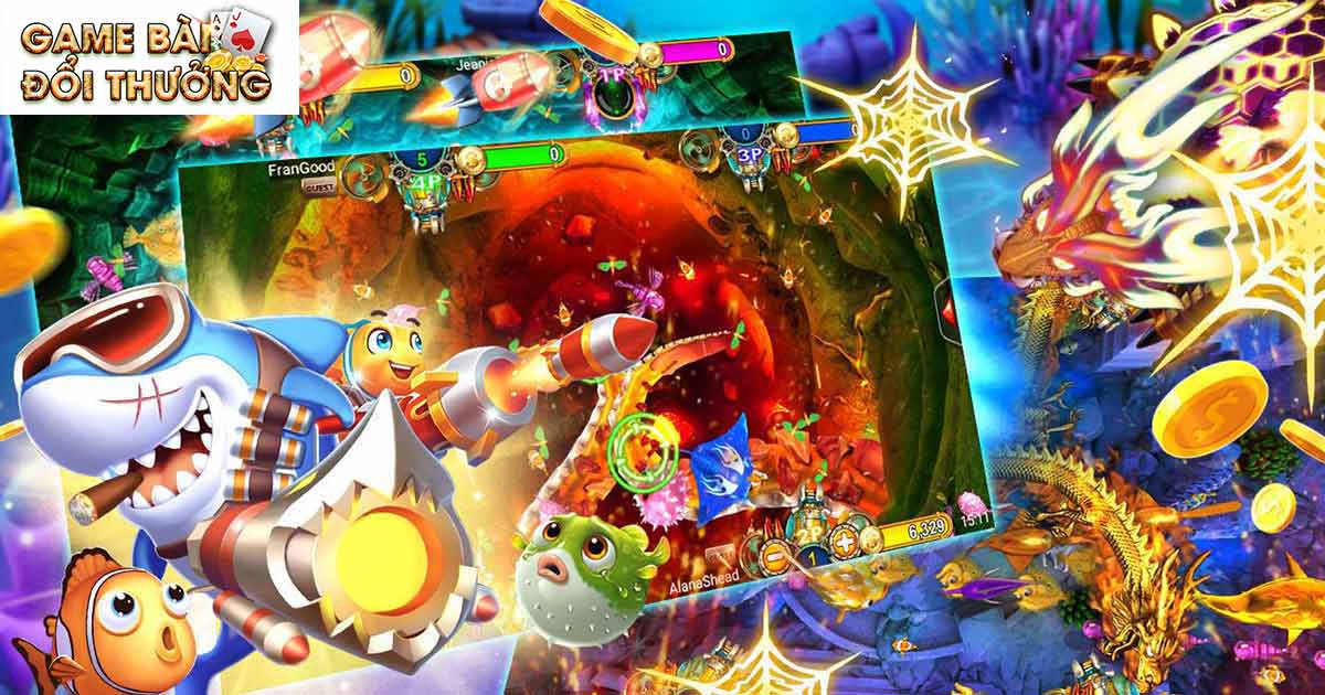 Game Bắn Cá - Siêu Phẩm Giải Trí Đình Đám Nhất 2024 6 Nên bắn cá theo đàn để tăng hiệu quả săn mồi